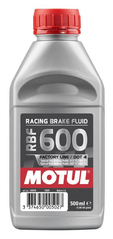 MOTUL DOT 4 RBF 600 Racing Remvloeistof - 500ml