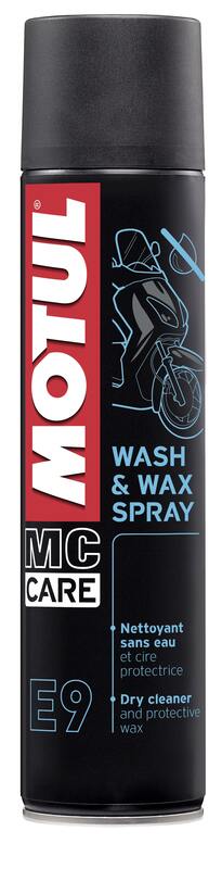 MOTUL MC Care E9 wash &amp; wax - aerosol 400 ml 