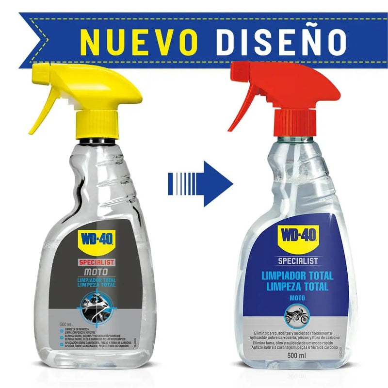 WD-40 Specialist Moto Wash Cleaner reinigingsspray - 500ml spray