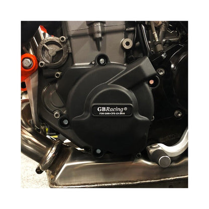 GB RACING Alternator Cover Protection - Black KTM Duke 690