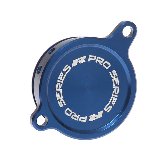 RFX Pro Oil Filter Cover (Blue) - Kawasaki KXF450