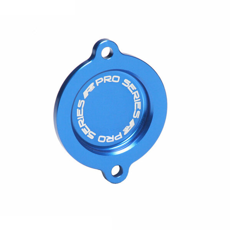 RFX Pro Oil Filter Cover (Blue) - Husqvarna FE/FC450