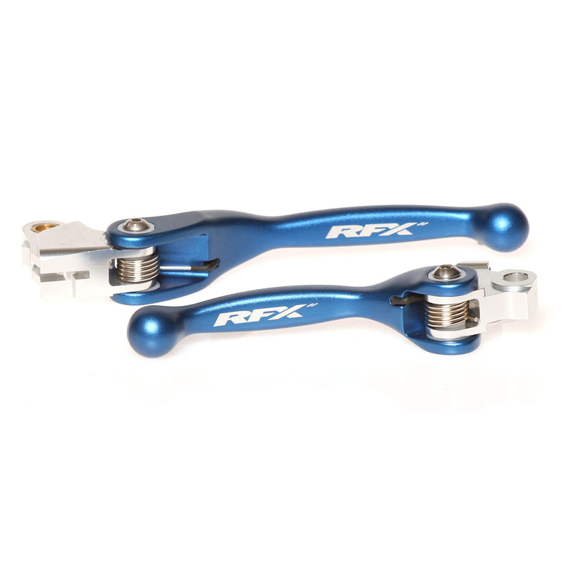 RFX Race Forged Flexible Lever Set (Blue) - Yamaha YZ65/85