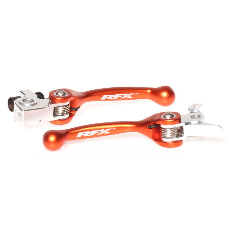 RFX Race Forged Flexible Lever Set (Orange) - KTM Various Brembo Brake / Brembo Clutch