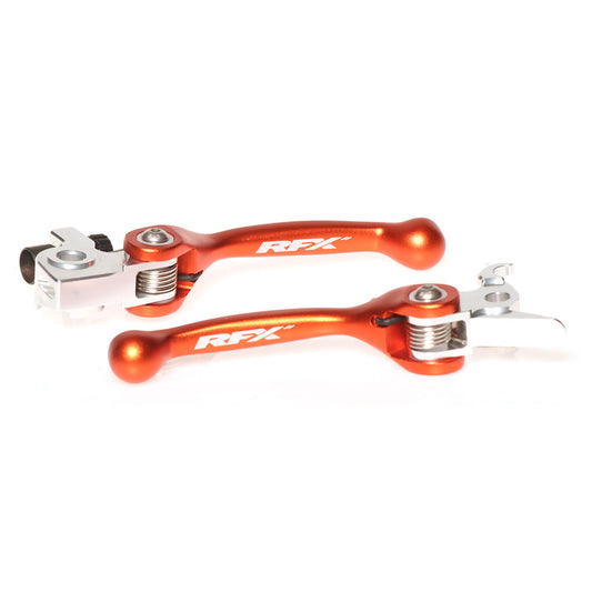 RFX Race Forged Flexible Lever Set (Orange) - KTM Various Brembo Brake / Brembo Clutch