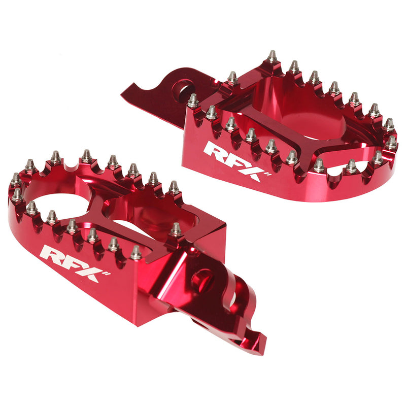 RFX Pro Footrests (Red)