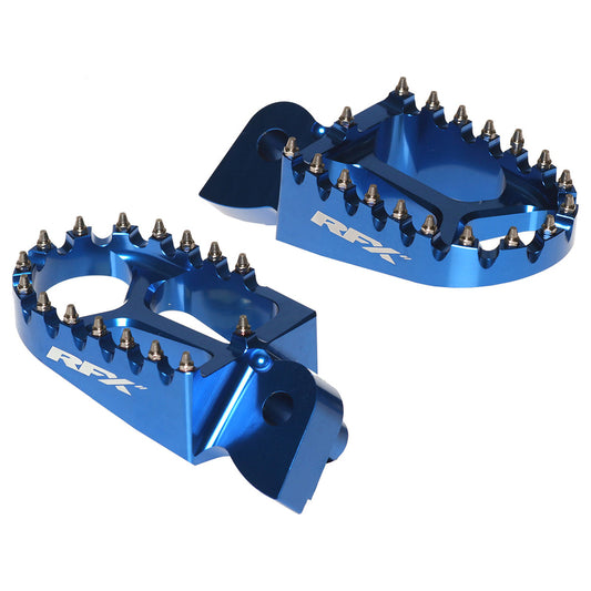 RFX Pro Footrests Blue