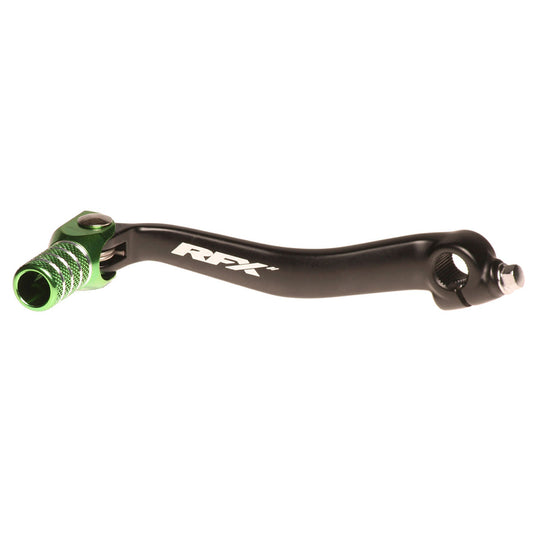 RFX Race Gear Lever (Black/Green) - Kawasaki KXF450