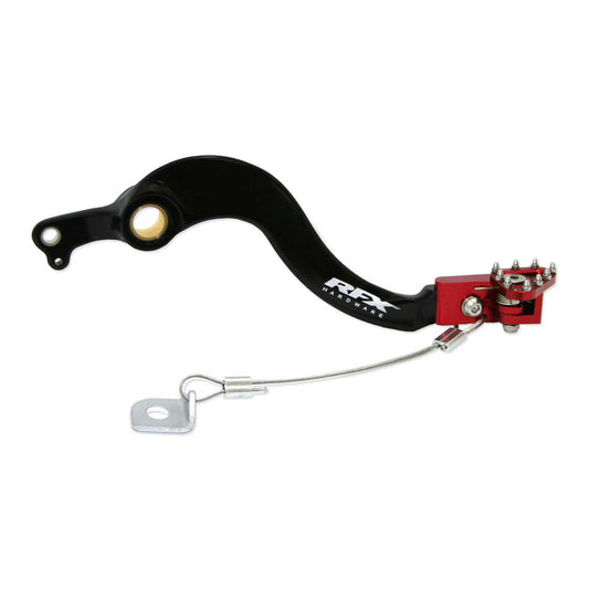 RFX Pro FT Rear Brake Lever (Black/Red) - Honda CRF250