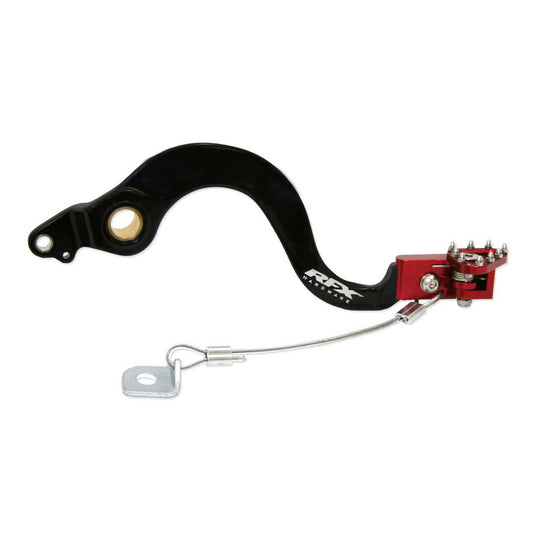 RFX Pro FT Rear Brake Lever (Black/Red) - Honda CRF150