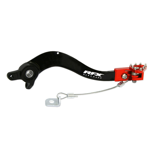 RFX Pro FT Rear Brake Lever (Black/Orange)