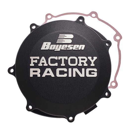 BOYESEN Factory Racing Clutch Cover Black - Honda CR125R