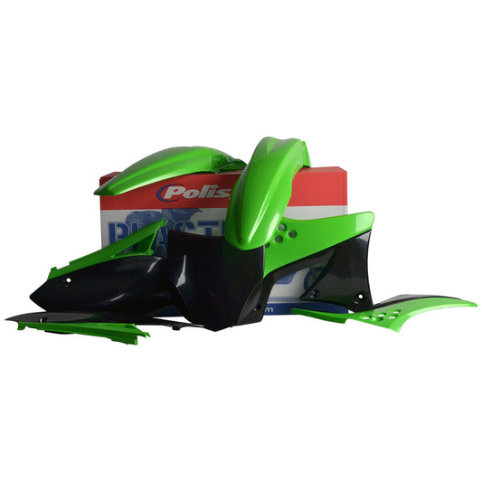 POLISPORT Plastic Kit OEM Color - Kawasaki KX 250F