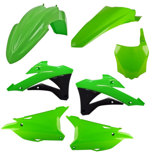 POLISPORT Plastic Kit OEM Color  - Kawasaki KX 85 (92)