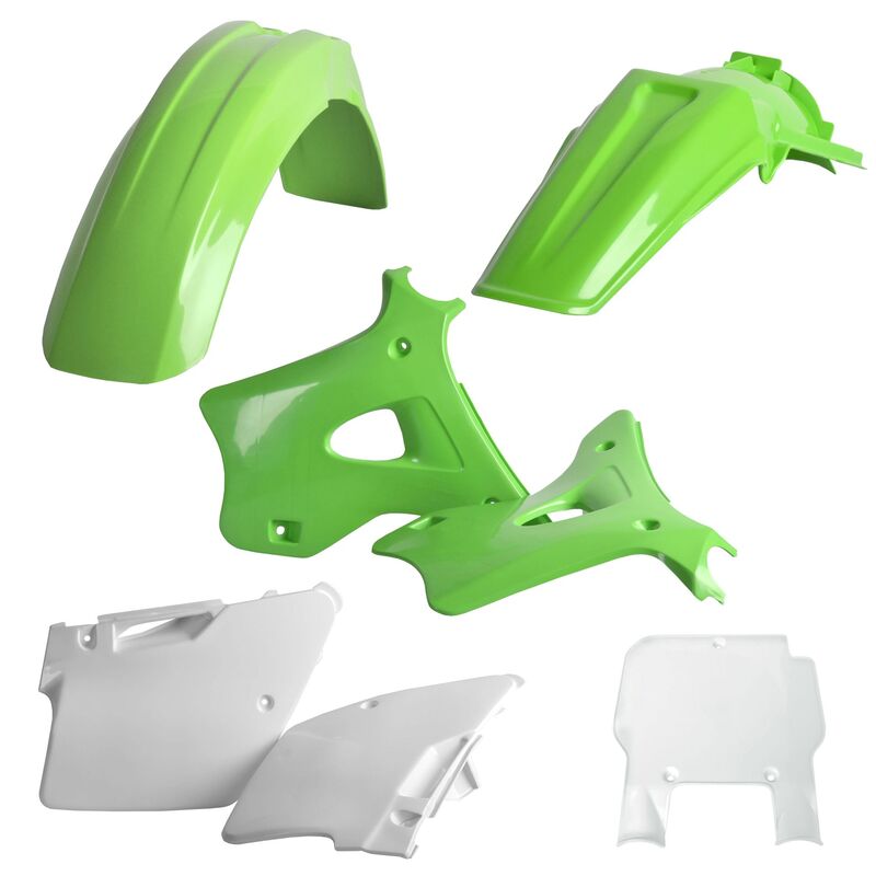 POLISPORT Plastic Kit OEM Color  - Kawasaki KX 125/250 (93)