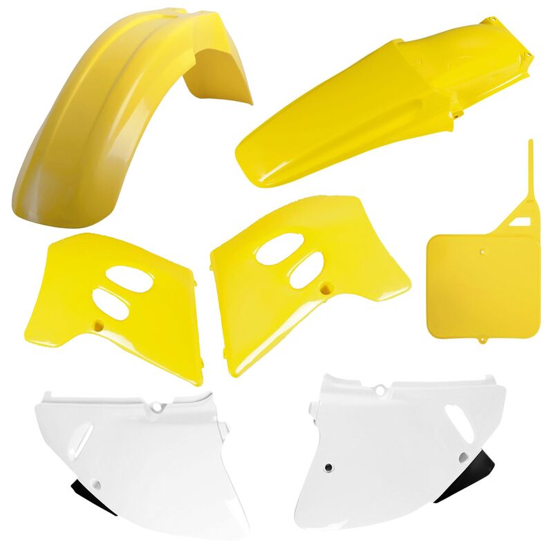 POLISPORT Plastic Kit OEM Color  - Suzuki RM 125 (93-95)