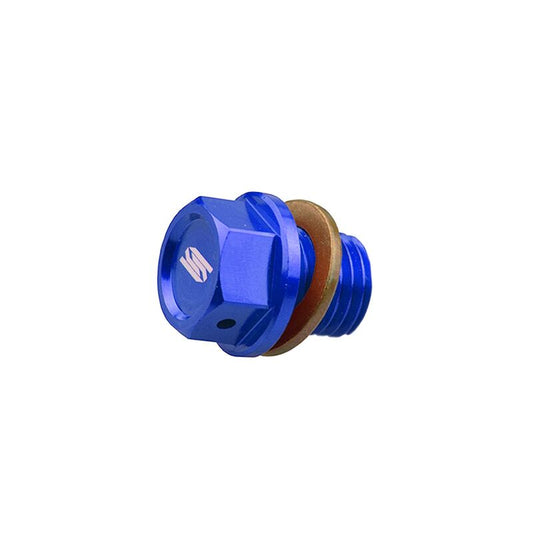 SCAR Magnetic Oil Drain Plug Blue