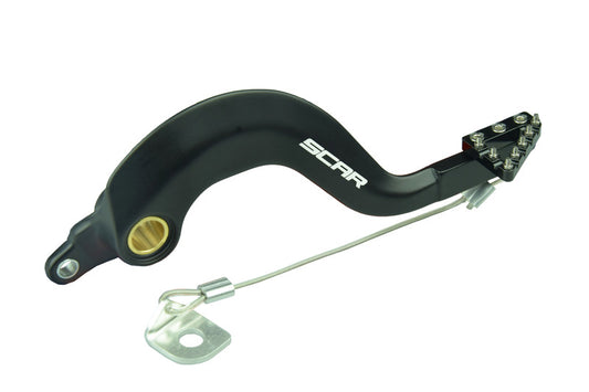 SCAR Rear Brake Pedal Black