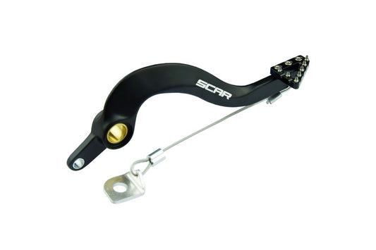 SCAR Rear Brake Pedal Black