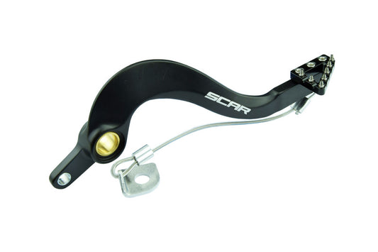 SCAR Rear Brake Pedal Black