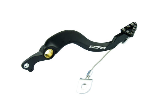 SCAR Rear Brake Pedal Black