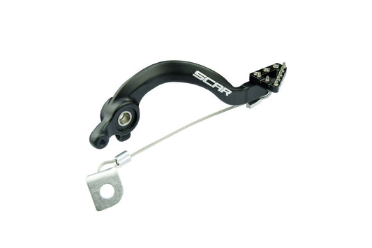 SCAR Rear Brake Pedal Black