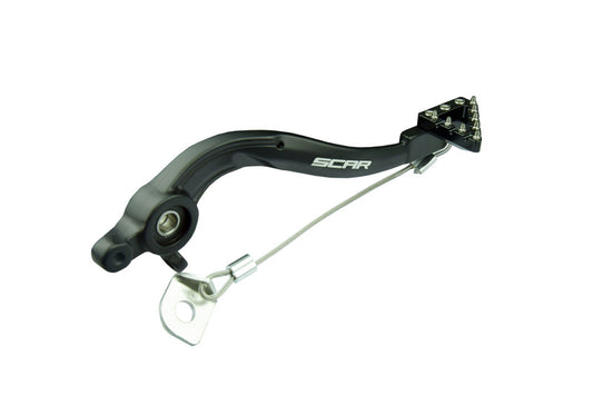 SCAR Rear Brake Pedal Black