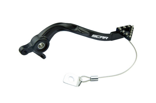 SCAR Rear Brake Pedal Black