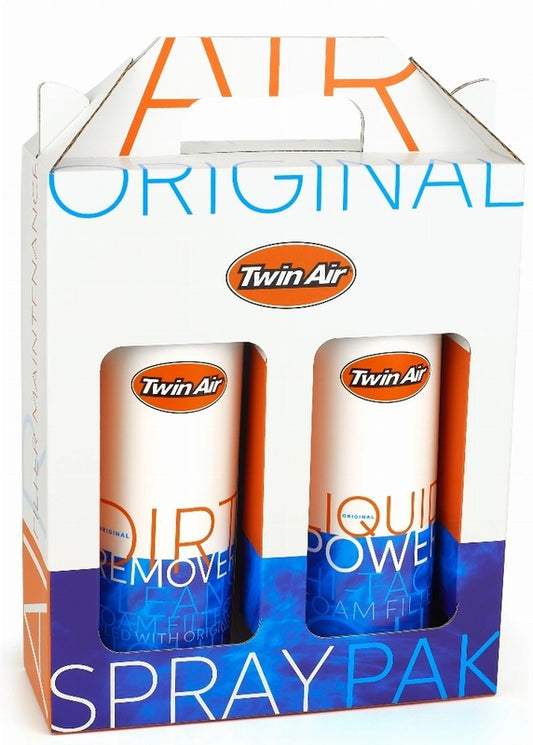 TWIN AIR Liquid Power Spray + Dirt Remover Pak - 2 x 500ml