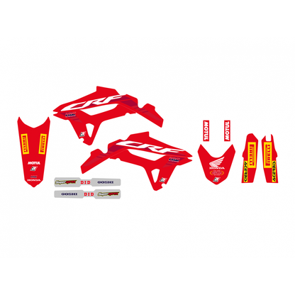 BLACKBIRD Replica Team HRC 50th Anniversary Compleet stickerset