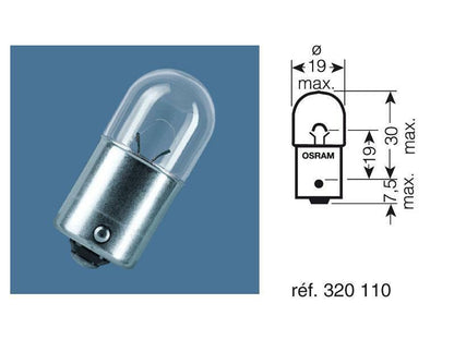 OSRAM Original Line R10W Lampen 12V 10W