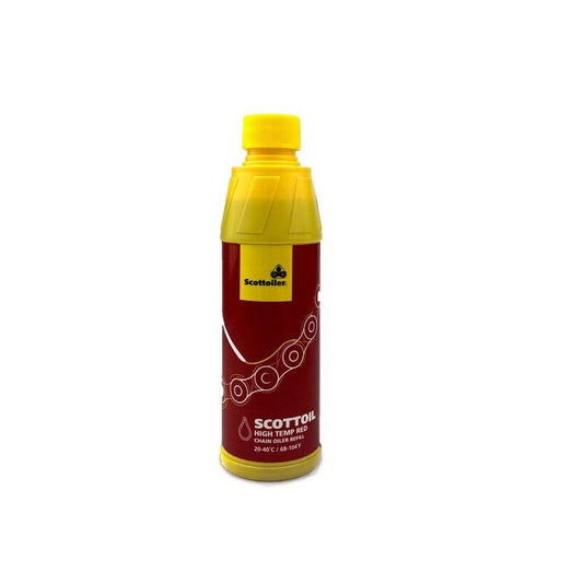 SCOTTOILER High Temp Red smeermiddel voor Kettingsmeersysteem - 250 ml fles