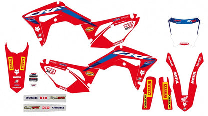 BLACKBIRD Team HRC 23 Honda komplettes Grafik-Kit