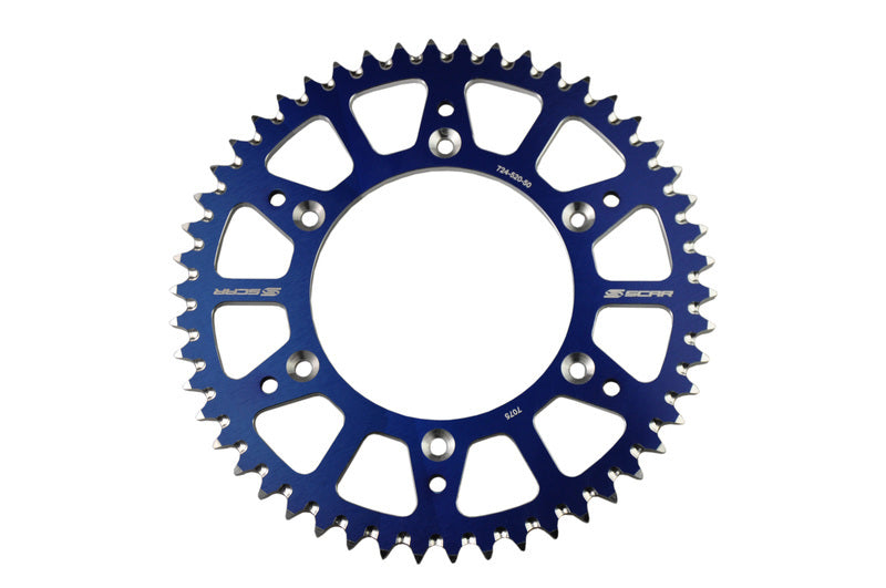 SCAR Aluminum Ultra-Light Self-Cleaning Rear Sprocket SRS530 - 520