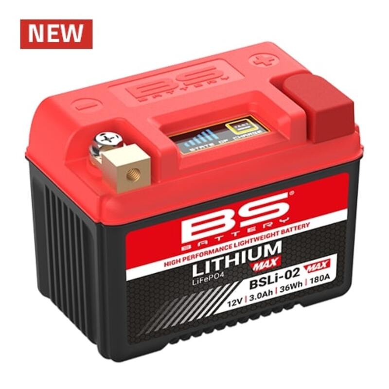 BS BATTERY Battery Lithium Iron Phosphate - BSLi-02 MAX