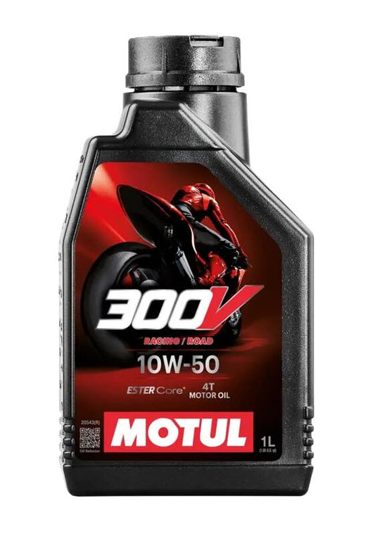 MOTUL 300V Factory Line Road Racing 4T Motor Oil - 10W50 1L