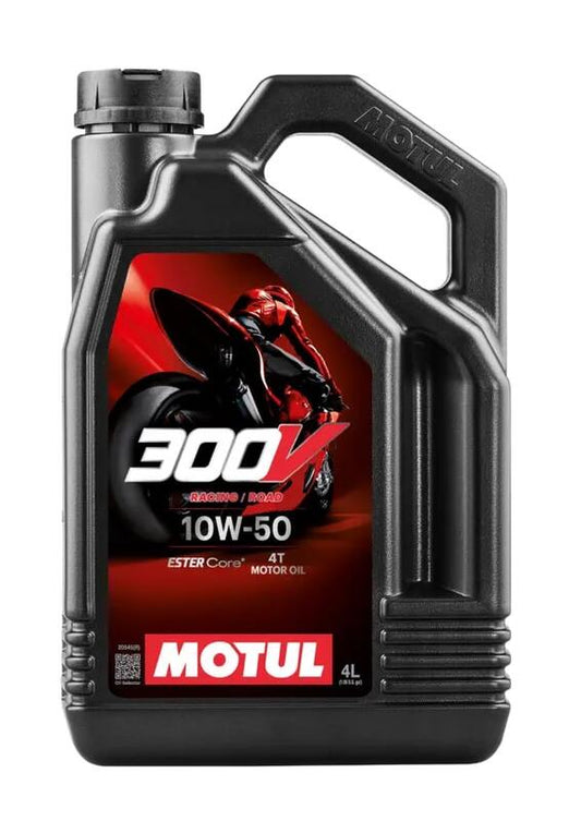 MOTUL 300V Factory Line Road Racing 4T Motor Oil - 10W50 4L