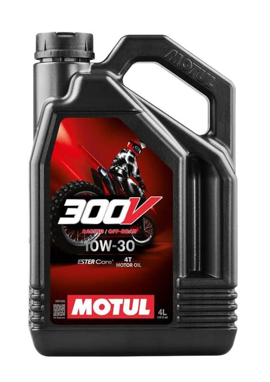 MOTUL 300V Factory Line Off Road Racing 4T Motor Oil - 10W30 4L