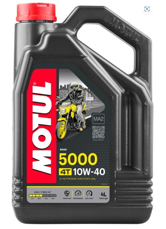 MOTUL 5000 4T Motor Oil - 10W40 1L x12