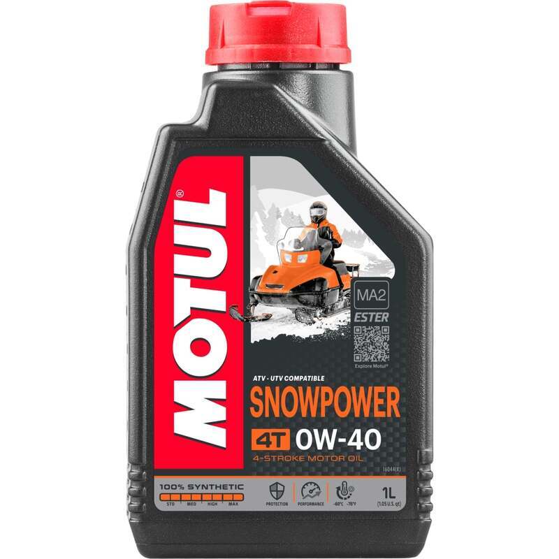 MOTUL Snowpower 4T Motor Oil - 0W40 1L x12