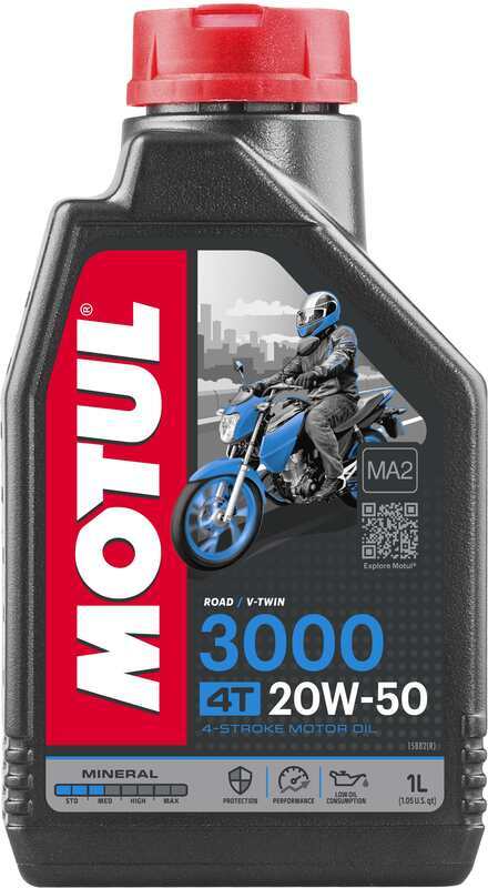 MOTUL 3000 4T Motor Oil - 20W50 1L x12