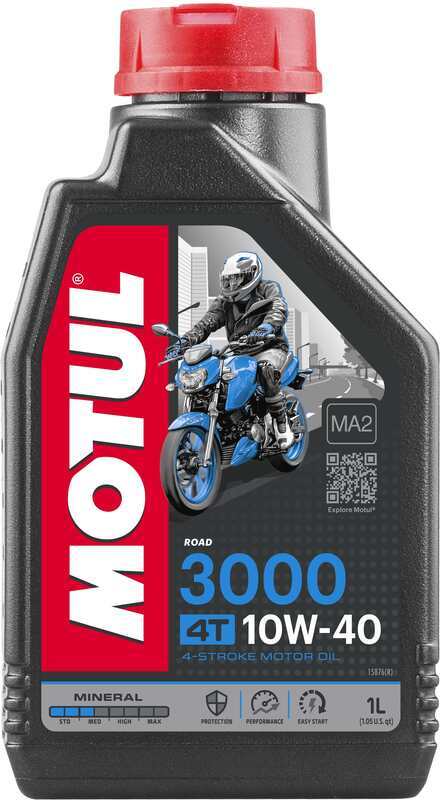 MOTUL 3000 4T Motor Oil - 10W40 1L x12