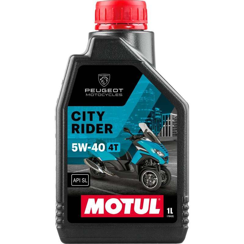 MOTUL City Rider Peugeot Motorolie - 5W4 1 L x 12