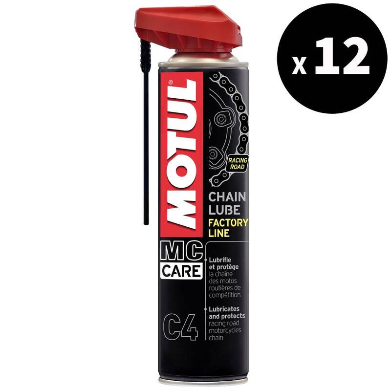 MOTUL MC Care C4 Factory Line Kettingspray - 400 ml x 12