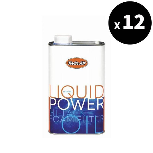 TWIN AIR Liquid Power Foam Filterolie - 1L x12