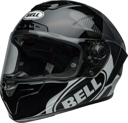 BELL Race Star DLX Flex Helmet - Hello Cousteau Algae Matte/Gloss Black/White