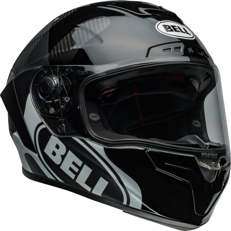 BELL Race Star DLX Flex Helmet - Hello Cousteau Algae Matte/Gloss Black/White