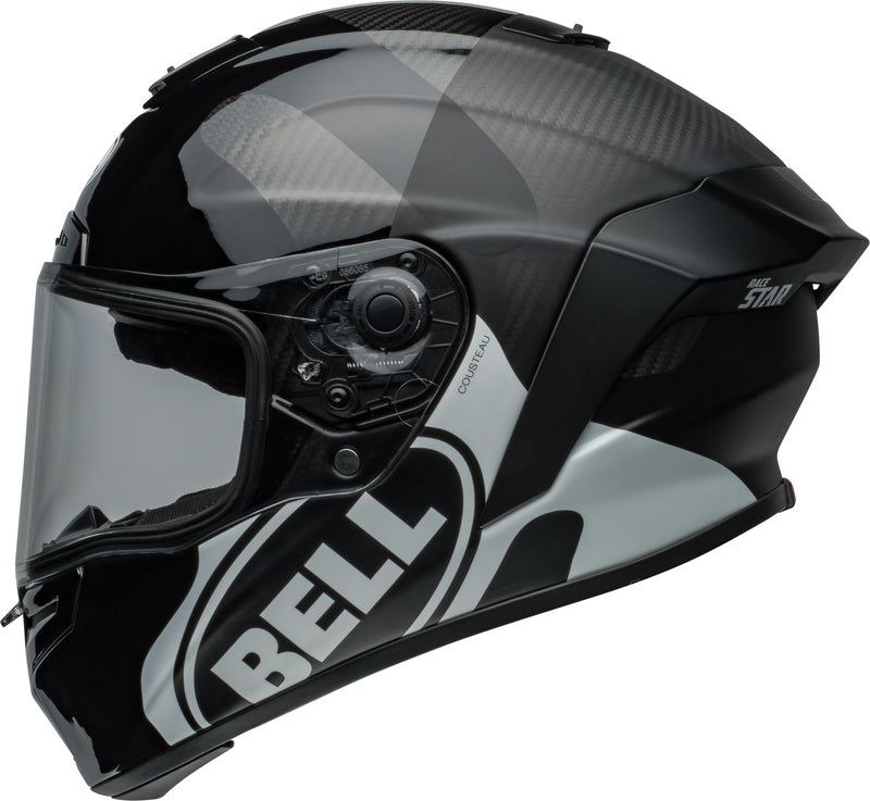 BELL Race Star DLX Flex Helmet - Hello Cousteau Algae Matte/Gloss Black/White