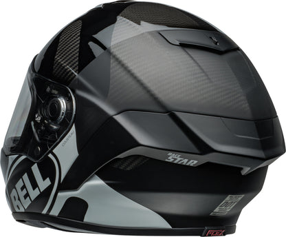 BELL Race Star DLX Flex Helmet - Hello Cousteau Algae Matte/Gloss Black/White