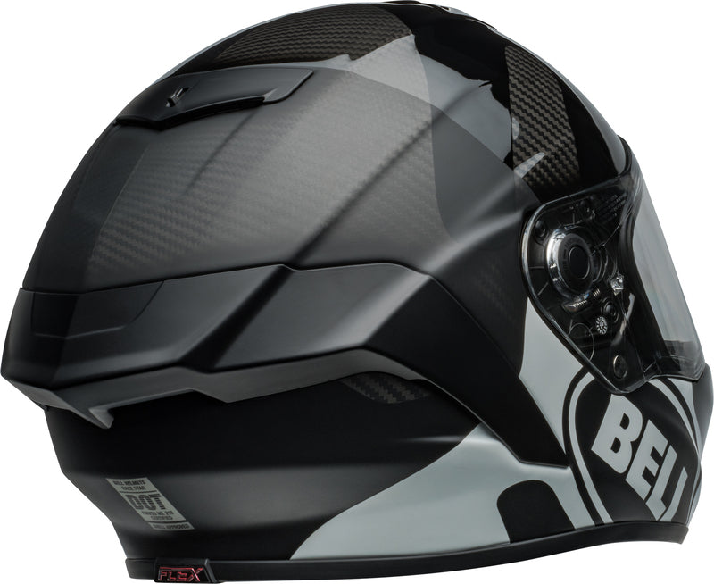 BELL Race Star DLX Flex Helmet - Hello Cousteau Algae Matte/Gloss Black/White